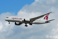 A7-BCL @ EGLL - Photographed landing 27R at Heathrow.