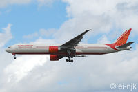 VT-ALL @ EGLL - Photographed landing 27R at Heathrow.
