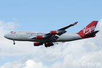 G-VHOT @ EGLL - Photographed landing 27R at Heathrow.
