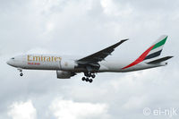 A6-EFJ @ EGLL - Photographed landing 27R at Heathrow.