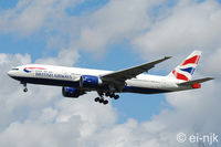 G-VIIJ @ EGLL - Photographed landing 27R at Heathrow.