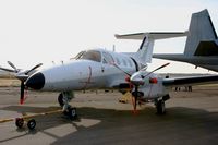77 @ LFRH - Embraer EMB-121AN Xingu, Lann Bihoué Air Base (LFRH-LRT) - by Yves-Q