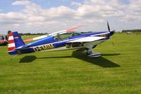 D-EMIM @ EDLG - One of the 3 Eaxtra EA300 aircraft at the 2006 Flugplatzfest on Goch-Asperden Airport - by lkuipers