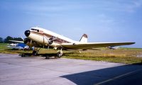 N64784 @ LSGL - Douglas DC-3C-47A-30-DK Skytrain [14037/25482] (Dream Air) Lausanne~HB 11/08/1997