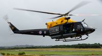 ZJ240 @ EGFH - Visiting SARTU Griffin helicopter coded U. - by Roger Winser
