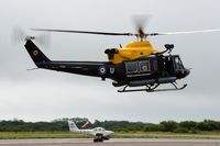 ZJ240 @ EGFH - Visiting SARTU Griffin helicopter coded U. - by Roger Winser