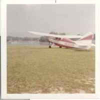 N6958M - circa 1970s Tied Down Near Holiday Sands Swimming Park - by Fred Klohn