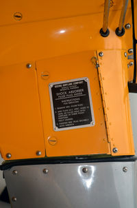 N41EE @ 42VA - Manufacturor plate, Military Aviation Museum,. Pungo, VA
