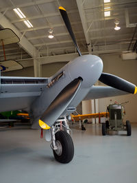N114KA @ 42VA - Left engine, Military Aviation Museum, Pungo, VA - by Ronald Barker