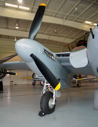 N114KA @ 42VA - Right engine, Military Aviation Museum, Pungo, VA