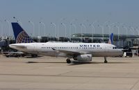 N825UA @ KORD - Airbus A319