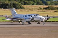 EC-KPT @ EGFH - Visiting Super King Air based at Le Bourget Airport, Paris. - by Roger Winser