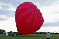 G-RTBI @ EGSV - Being inflated. - by Graham Reeve