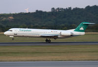 YR-FKA @ LOWW - Carpatair Fokker 100 - by Thomas Ranner