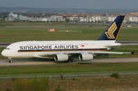 9V-SKQ @ LFBO - Airbus A380-841, Toulouse Blagnac Airport (LFBO-TLS) - by Yves-Q