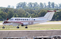 UR-HBD @ LOWW - Aerostar King Air 350