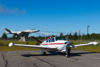 C-FMBE @ CSM3 - Parked on the apron at Thetford Mines airport. - by Charlie Shaw