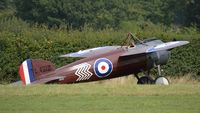 G-BWJM @ EGTH - 2. C-4918 at The Shuttleworth Collection's 50th Anniversary Pagent Flying Day, September 2013. - by Eric.Fishwick