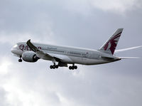 A7-BCG @ CPH - Dreamliner T/O in partly cloud. - by leo larsen