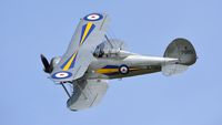 G-AMRK @ EGTH - 41. K7985 in display mode at The Shuttleworth Collection's 50th Anniversary Pagent Flying Day, September 2013.