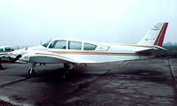 N748GA @ EBKT - Grumman American GA-7 Cougar [GA7-0038] Wevelgem~OO 27/04/1980. Image taken from a slide. - by Ray Barber