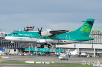 EI-CBK @ EIDW - Landing Rwy 28 at Dublin.