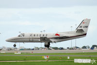 OE-GRB @ EIDW - Landing Rwy 28 at Dublin.