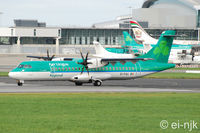 EI-FAU @ EIDW - Seen about to depart off Rwy28 at Dublin.