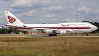HS-TGL @ EDDF - departure via RW18W - by Friedrich Becker