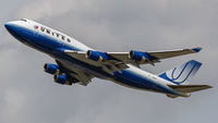 N119UA @ EDDF - departure from Frankfurt - by Friedrich Becker