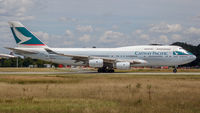 B-HUD @ EDDF - departure via RW18W - by Friedrich Becker