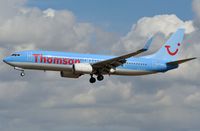 G-TAWH @ EGSH - Landing onto runway 27. - by keithnewsome
