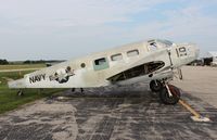 N9196 @ KBUU - Beech RC-45J