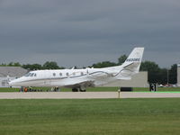 N600BS @ KOSH - Landing at Oshkosh - by steveowen