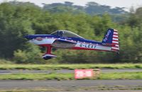 G-LEXY @ EGFH - Visiting RV-8, part of the RV8TORS aerobatic display team. - by Roger Winser