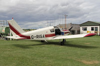 G-RISA @ X5FB - Piper PA-28-180 Cherokee, Fishburn Airfield, August 2013. - by Malcolm Clarke