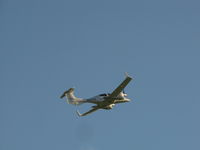 N417TS @ KOSH - leaving Oshkosh - by steveowen