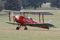 G-ACDA @ X1WP - De Havilland DH-82A Tiger Moth II at The De Havilland Moth Club's 28th International Moth Rally at Woburn Abbey. August 2013. - by Malcolm Clarke