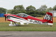 G-JKEL @ EGBR - Vans RV-7 at The Summer Madness Fly-In. The Real Aeroplane Company, Breighton Airfield, August 2013. - by Malcolm Clarke