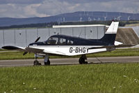 G-BHGY @ EGFF - Cherokee Arrow II, ex PH-NSL.