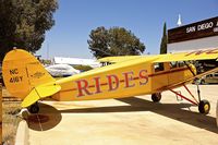 N416Y @ KSEE - At Air & Space Museum Annexe , Gillespie Field , San Diego - by Terry Fletcher