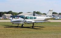 N774GA @ KOSH - Grumman American GA-7 - by Mark Pasqualino