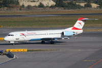 OE-LVK @ LOWW - Austrian Fokker 100 - by Thomas Ranner