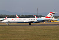 OE-LVJ @ LOWW - Austrian Fokker 100 - by Thomas Ranner