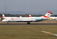 OE-LVD @ LOWW - Austrian Fokker 100 - by Thomas Ranner