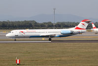 OE-LVM @ LOWW - Austrian Fokker 100 - by Thomas Ranner