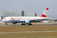 OE-LPB @ LOWW - Austrian B777 - by Thomas Ranner