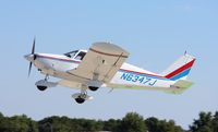N6347J @ KOSH - Piper PA-28-180 - by Mark Pasqualino