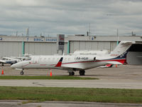 XA-HUR @ CYKZ - Mexican registered Learjet 45XR sits on the ramp at Buttonville Municipal Airport (YKZ) - by Ron Coates