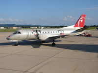 N407XJ @ KLSE - new nwa airlink colors - by capwatts1986